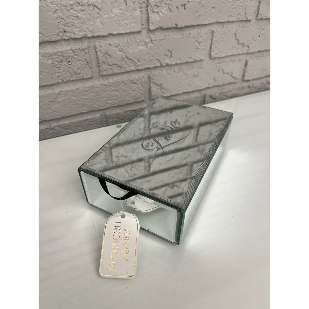 American Atelier “Love” Mirror Jewelry Box <3 - Picture 6 of 6